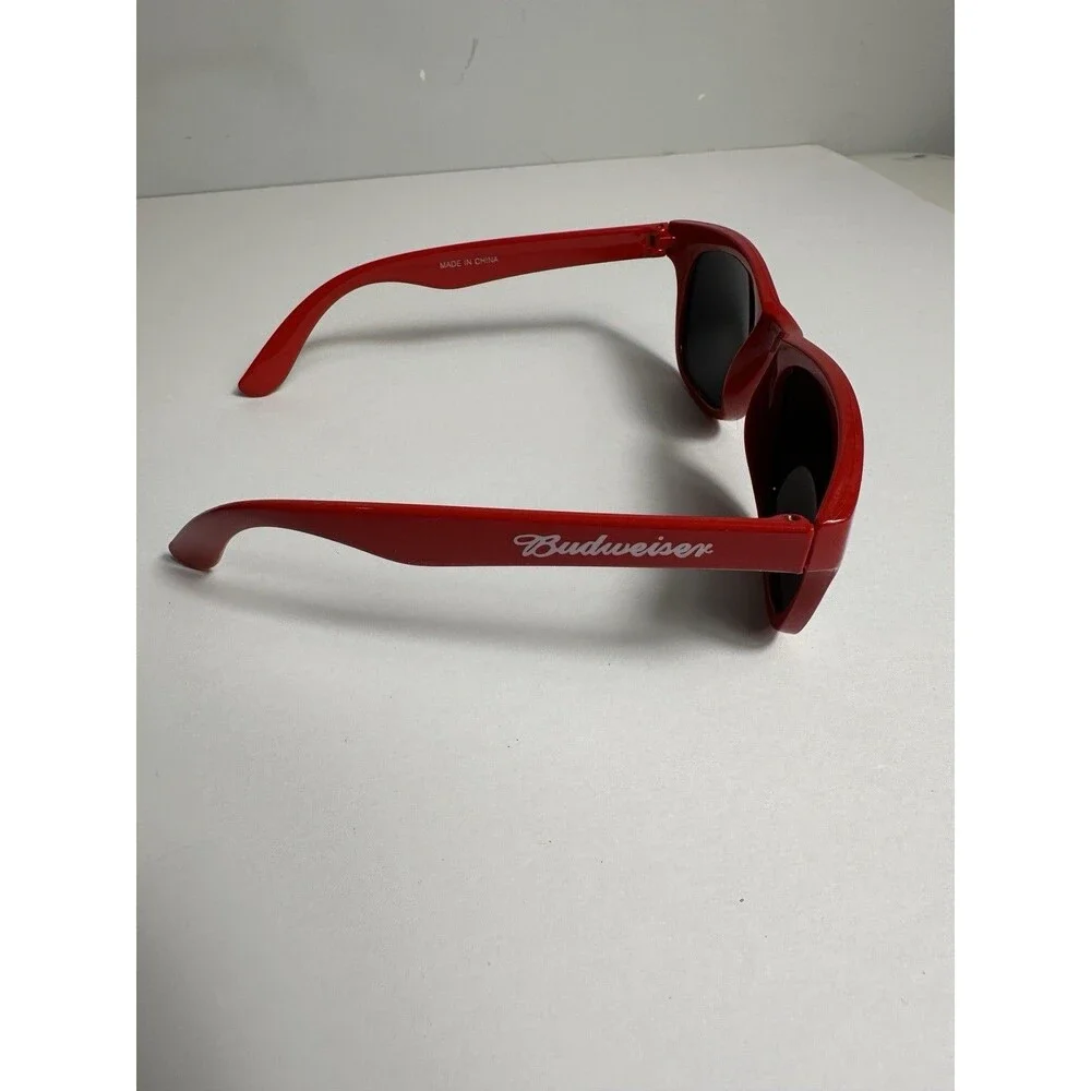 Budweiser Red Plastic Sunglasses